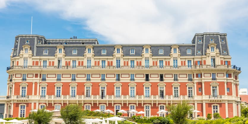Hôtel du Palais à Biarritz, un célèbre palais de luxe, pour l'organisation de séminaires au Pays Basque