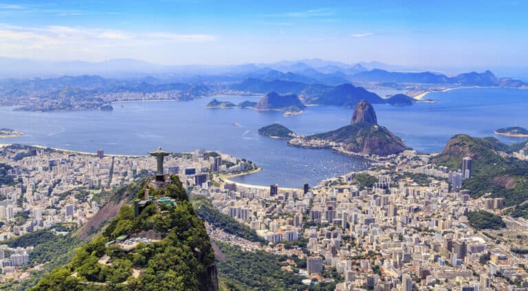 International seminar for companies, here a photo of rio in Brazil