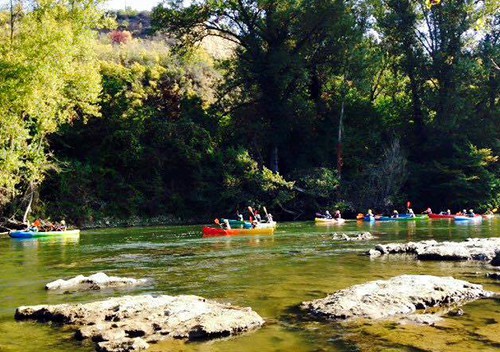 animation team building canoe kayak toulouse