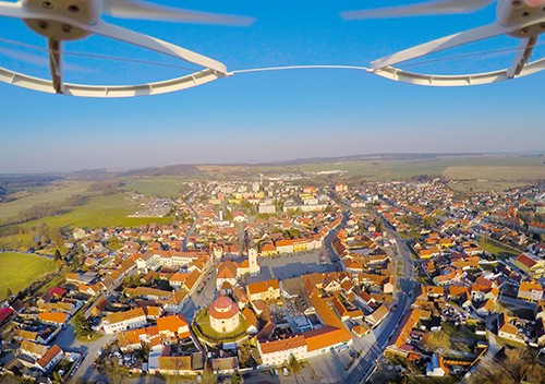 animation team building drone