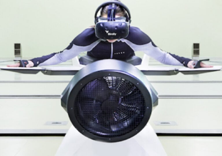 animations realite virtuelle wingsuit