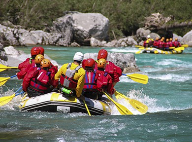 rafting incentive in the basque country