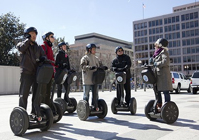 rallye urbain segway entreprise
