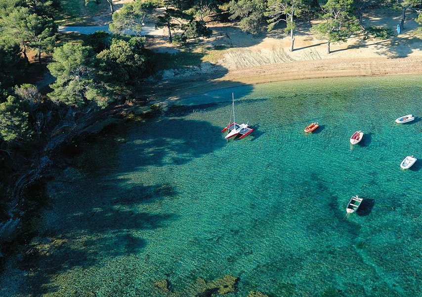 seminario en porquerolles mar