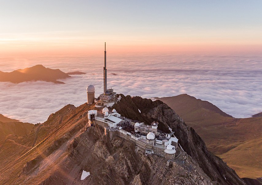 seminario pic du midi paisaje único