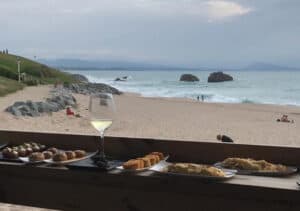 soiree groupe pays basque diner face à la mer