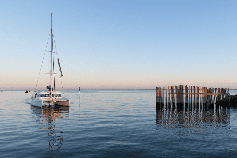 Sortie en bateau à Arcachon avec vue sur l'océan
