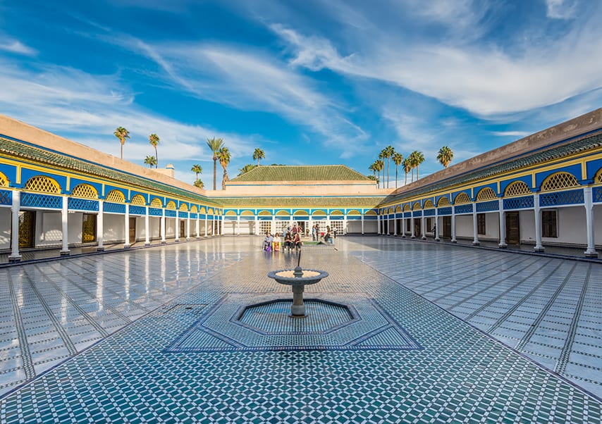 viaje de empresa a Marrakech, Palacio de la Bahía