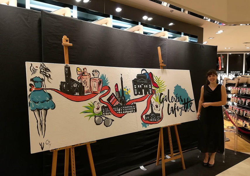animation artistique soiree entreprise live painting