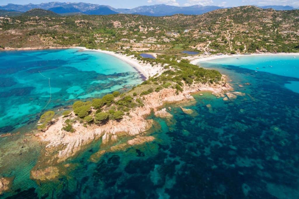 Playa de Palombaggia, en el sur de Córcega