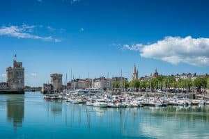 Vue sur le vieux port de La Rochelle