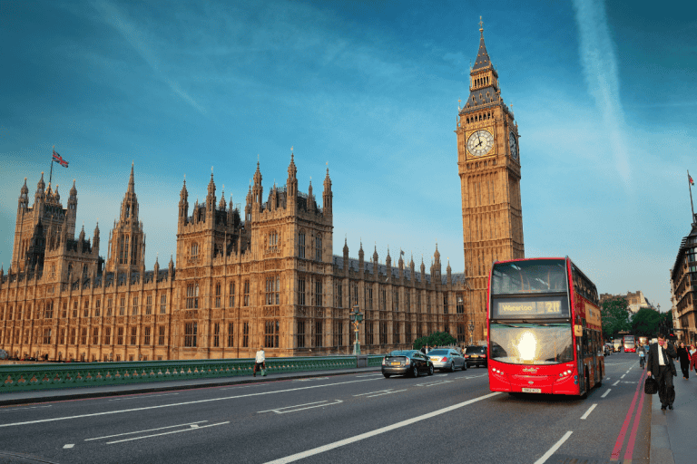 Balade dans les rues de Londres avec Big Ben