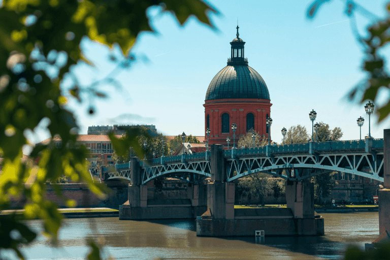 Vue aérienne de la ville de Toulouse