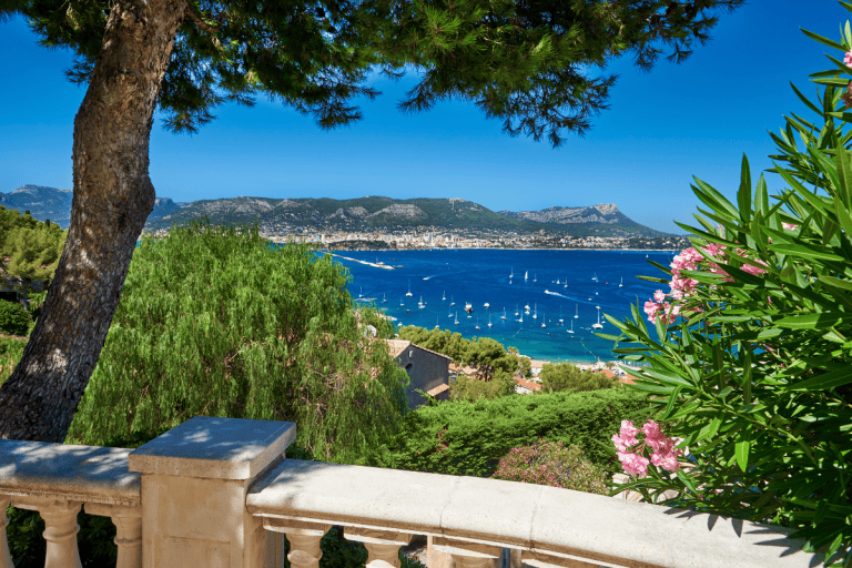 Vue panoramique en Provence