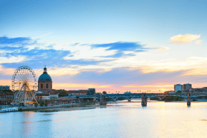 Vue sur la Garonne à Toulouse
