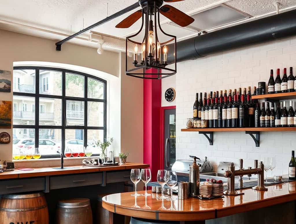 Voici un atelier de création de vin personnalisé.