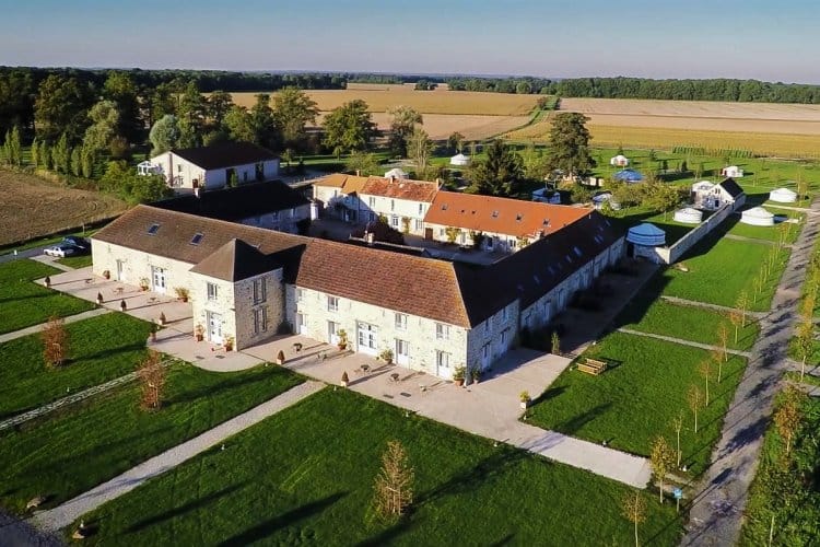 Ferme éco-lodge.